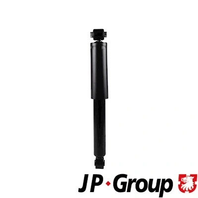 Kuva JP GROUP 3652101200 Iskunvaimentimet Taka akseli Kaasupaine Kaksiputki Joustintuki Silmukka ylhäällä, alhaalla