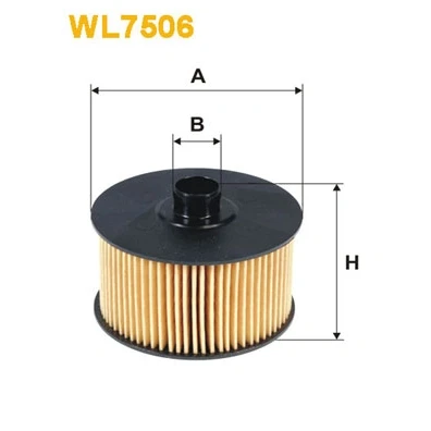 Kuva Öljynsuodatin WIX FILTERS WL7506
