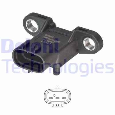 Kuva DELPHI PS20080 12B1 Tunnistin, Imusarjapaine TOYOTA: Avensis III Farmari, RAV4 SUV, Verso