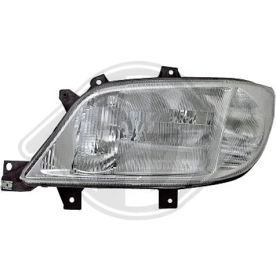 Kuva DIEDERICHS 1662085 Ajovaloumpio Vasen H1, H1/H7, H7 ilman sumuvaloa MERCEDES BENZ: Sprinter 3 T Van, Bussi