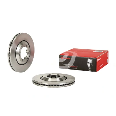 Kuva BREMBO 09.E537.10 Jarrulevyt 280 27 6 tuuletettu sisältä ISUZU: D Max II Pick up