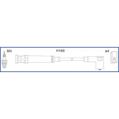 Kuva HITACHI 134758 Sytytysjohto FIAT: Brava Hatchback