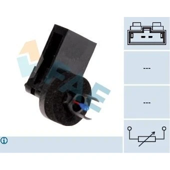 Kuva Tunnistin, sisäilmalämpötila Audi, Seat, Skoda, Vw OE 1H0 907 543 A, 6438089, 77 01 046 629