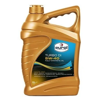 Kuva Moottoriöljy EUROL 5W40 TURBO DI 5L