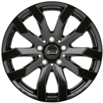 Kuva CMS C22 Gloss Black 6.5x16 5/112 ET52 B66.5