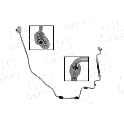 Kuva Korkeapainejohto, ilmastointilaite AUDI, SEAT, SKODA, VW OE 1K0 820 741AD, 741BB, 741T