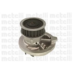 Kuva METELLI 24 0577 Vesipumppu 25 Tiivisterenkaalla Mekaaninen Teräslevy 62,29 Hammashihnavedolle OPEL: Calibra A, Omega B Sedan, A Sedan