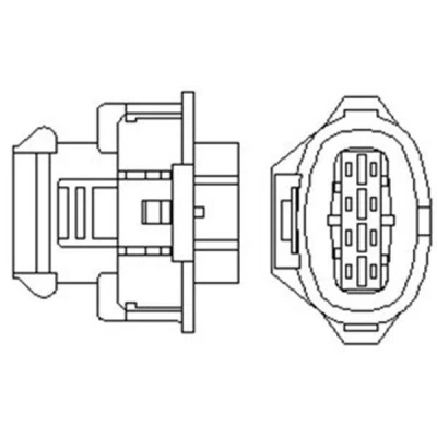 Kuva MAGNETI MARELLI 466016355089 Lambda Anturi Lämmitetty 4 OPEL: Astra H Caravan, Vectra C Hatchback, SAAB: 9 3 Sedan, Farmari