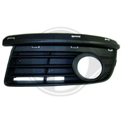 Kuva DIEDERICHS 2232049 Puskurin Ritilä Vasen Sumuvaloilla vasrustetuille autoille VOLKSWAGEN: Jetta 3