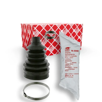 Kuva FEBI BILSTEIN 12842 Paljekumisarja, Vetoakseli Etuakseli, Pyörän puoli Thermoplast OPEL: Corsa C Hatchback