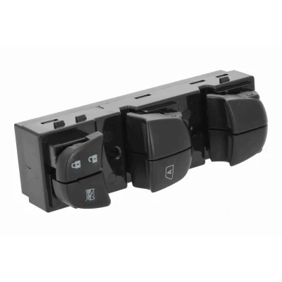 Kuva VEMO V38 73 0077 Lasinnostimen Kytkin Eteen, vasen NISSAN: Juke (F15) 1.6 DIG T NISMO, NISMO RS, CVTC, 4x4, 1.5 dCi