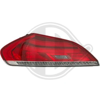 Kuva DIEDERICHS 1252091 Takavalot Priority Parts Vasen H21W, W16W polttimoilla BMW: Z4 Roadster