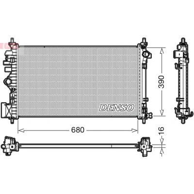 Kuva DENSO DRM20111 Jäähdytin 680 400 16