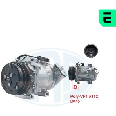 Kuva Kompressori, ilmastointilaite citroën, fiat, peugeot OE 504005418, 504384357, 6453 SV