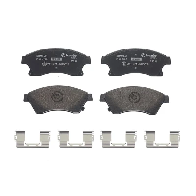 Kuva BREMBO P 59 076X Jarrupalat akustisella kulumavaroittimella Huudonvaimennuspellillä Tarvikkeilla OPEL: Astra J Sports Tourer, Zafira C Tourer