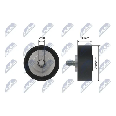 Kuva Ohjain /kiristysrulla kiilahihna BMW 2 Active Tourer [F45], Gran [F46], X1 [F48], X2 [F39], MINI MINI, CLUBMAN, COUNTRYMAN OE 11 28 7 649