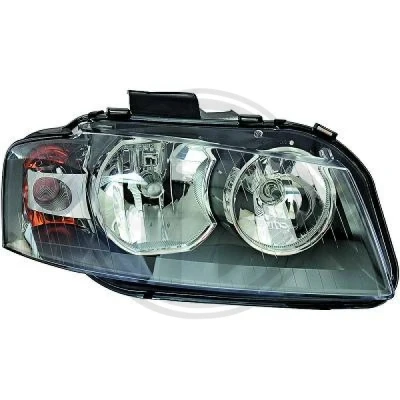 Kuva DIEDERICHS 1031981 Ajovaloumpio Vasen H7/H7 AUDI: A3 Sportback, Hatchback