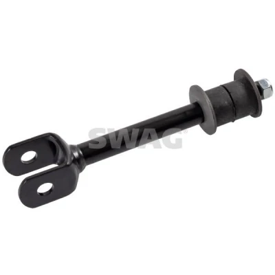 Kuva SWAG 81 94 2939 Koiranluu Taka akseli, vasen, oikea 110 M8 x 1,25 Itselukittuvalla mutterilla Teräs Musta TOYOTA: Land Cruiser 100