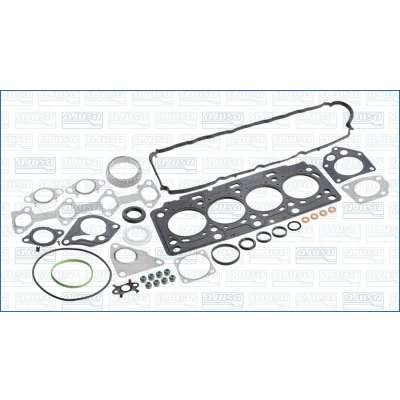 Kuva AJUSA 52343400 Tiivistesarja Sylinterikansi ilman pakoputken tiivistettä RENAULT: CLIO 3, MEGANE Kangoo II Express, NISSAN: MICRA 3