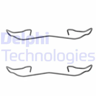 Kuva DELPHI LX0167 Tarvikesarja, Jarrupala RENAULT: GRAND SCENIC 2, 3, LAGUNA 2 Grandtour, FORD: Focus Mk1 Farmari, Hatchback