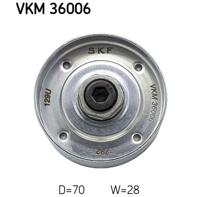 Kuva SKF VKM 36006 Ohjainrulla Kiinnitysmateriaalilla