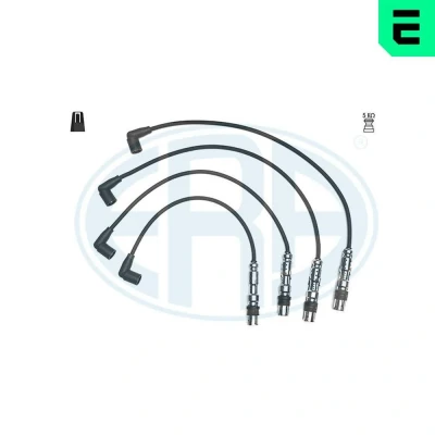 Kuva ERA 883001 Sytytysjohto 4 VOLKSWAGEN: Caddy 3, Golf 6, SKODA: Octavia II Hatchback, Fabia 2, Rapid SEAT: Ibiza ST