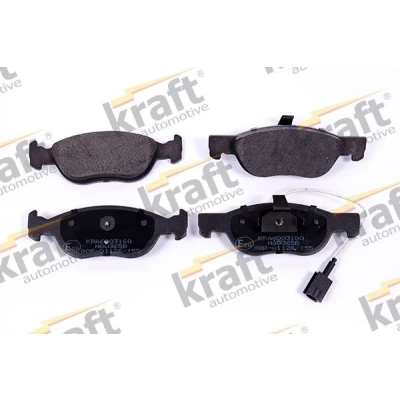 Kuva KRAFT 6003180 Jarrupalat Sis. kulumisenilmaisimen FIAT: Barchetta, Punto I Hatchback, BRAVO 1