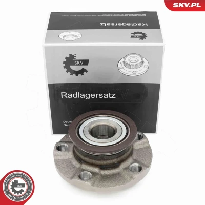 Kuva Pyöränlaakerisarja, Taka akseli, oikea, vasen AUDI, SEAT, SKODA, VW OE 2Q0501611, 2Q0501611B, 2Q0598611