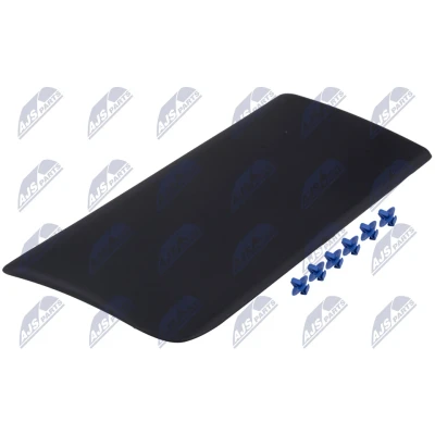 Kuva Suoja /koristelista, kylkipaneli, Taakse, oikea, Asennus sivulle NISSAN, OPEL, RENAULT OE 8200036095