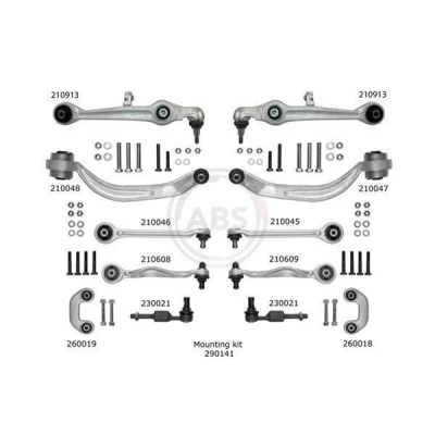 Kuva A.B.S. SMARTKIT 219902 Alatukivarren Korjaussarja AUDI: A4 B7 Sedan, B6/B7 Cabriolet, VOLKSWAGEN: Passat B5 GP Variant, Sedan