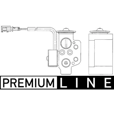 Kuva MAHLE ORIGINAL AVE 80 000P Ilmastoinnin Paisuntaventtiili
