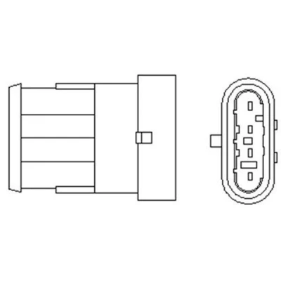 Kuva MAGNETI MARELLI 466016355067 Lambda Anturi Lämmitetty 4 ALFA ROMEO: GT, 156 Sportwagon, 147, FIAT: Stilo Hatchback, Grande Punto Hatchback