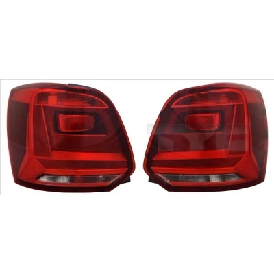 Kuva TYC 11 12605 31 2 Takavalot Oikea Musta Ilman lampun kantaa VOLKSWAGEN: Polo V Hatchback