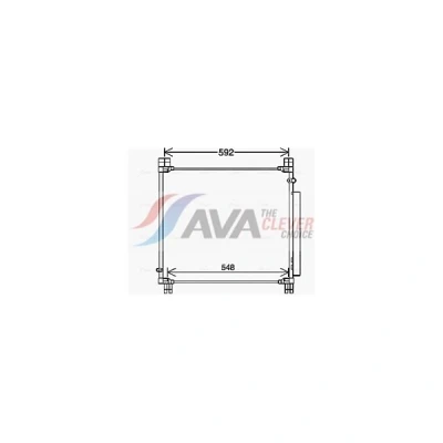 Kuva Lauhdutin, ilmastointilaite AVA QUALITY COOLING TO5749D