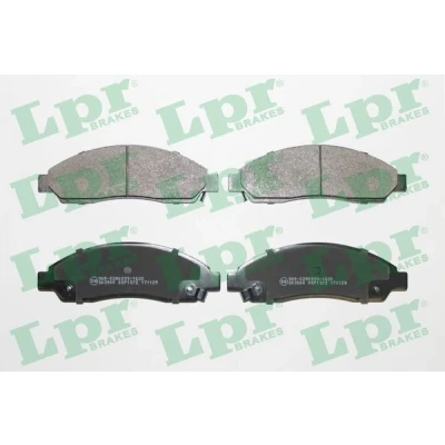 Kuva LPR 05P1372 Jarrupalat ISUZU: D Max 1 Pickup