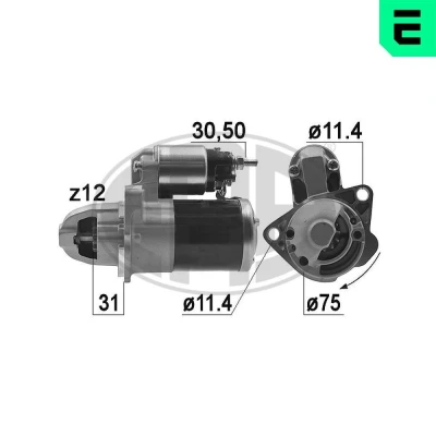 Kuva ERA 220639A Starttimoottori 12 1,4 ALFA ROMEO: 159 Sedan, Sportwagon