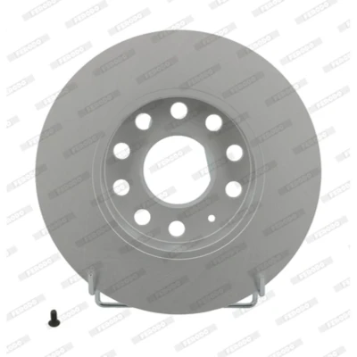 Kuva FERODO PREMIER Coat+ disc DDF1276C Jarrulevyt 256 12 5 täysi pinnoitettu Ruuveilla VOLKSWAGEN: GOLF 5, 6, SKODA: Octavia 2 Combi