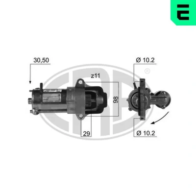 Kuva ERA 220367A Starttimoottori 12 1,5 11 FORD: MONDEO 3 Kombi, Stufenheck