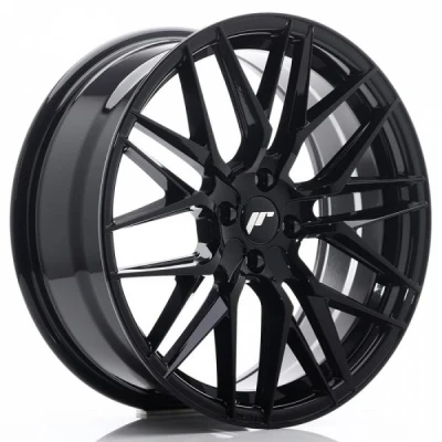Kuva Japan Racing JR28 Gloss Black Machined Face 7.5x18 5/112 ET40 B66.6