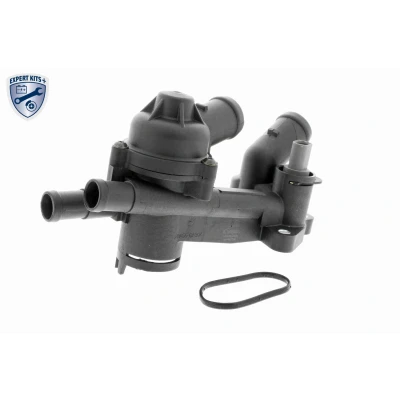 Kuva VEMO EXPERT KITS + V15 99 2034 Termostaattikotelo Tiivisteillä Anturilla, Termostaatilla VOLKSWAGEN: Polo V Hatchback, IV Hatchback