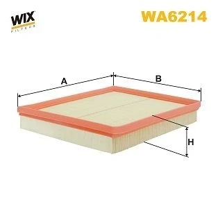 Kuva WIX FILTERS WA6214 Ilmansuodatin 42mm 235mm 297mm Suodatinpanos OPEL: Astra H Caravan, G CC, Zafira B