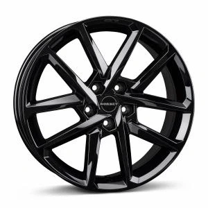 Kuva BORBET N Black Glossy 8x19 5/112 ET48 B57.1
