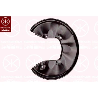 Kuva Suojapelti, jarrulevy, Taka akseli, oikea AUDI A4 B7, B7 Avant, A6 Allroad C6, C6 Avant OE 4F0 615 612, 4F0615612