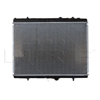 Kuva NRF EASY FIT 58312 Jäähdytin Alumiini 563 378 18 asennusosilla Jäähdytysrivat juotetut PEUGEOT: 307 Hatchback, SW, Farmari