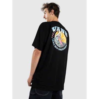 Kuva Vans TRUE Waves Printtipaita, Koko: Small, Black