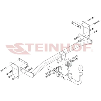 Kuva Vetokoukku, irrotettava HYUNDAI i30 (pde, Pd, Pden) OE