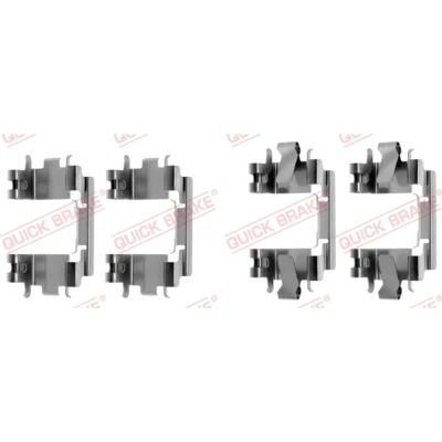 Kuva QUICK BRAKE 109 1257 Tarvikesarja, Jarrupala HONDA: Jazz 2, CIVIC 6 Stufenheck, Coupe