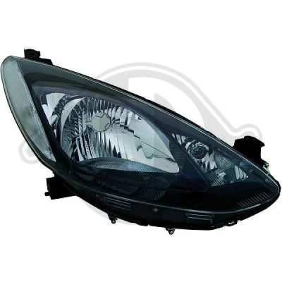 Kuva DIEDERICHS 5605080 Ajovaloumpio Oikea H4, W5W, PY21W MAZDA: 2 Hatchback