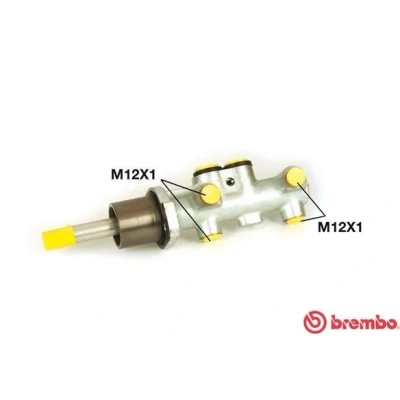 Kuva BREMBO M 85 039 Jarrupääsylinteri 20,64 Valurauta 12 x 1 (4) SKODA: Roomster, Fabia 2