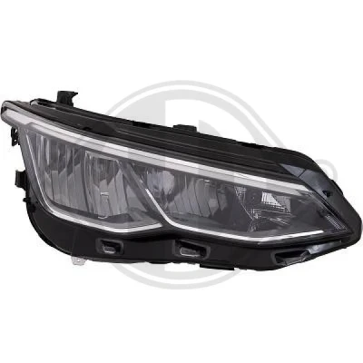 Kuva DIEDERICHS 2218980 Ajovaloumpio Oikea PWY24W, LED Oikeanpuoleiselle liikenteelle